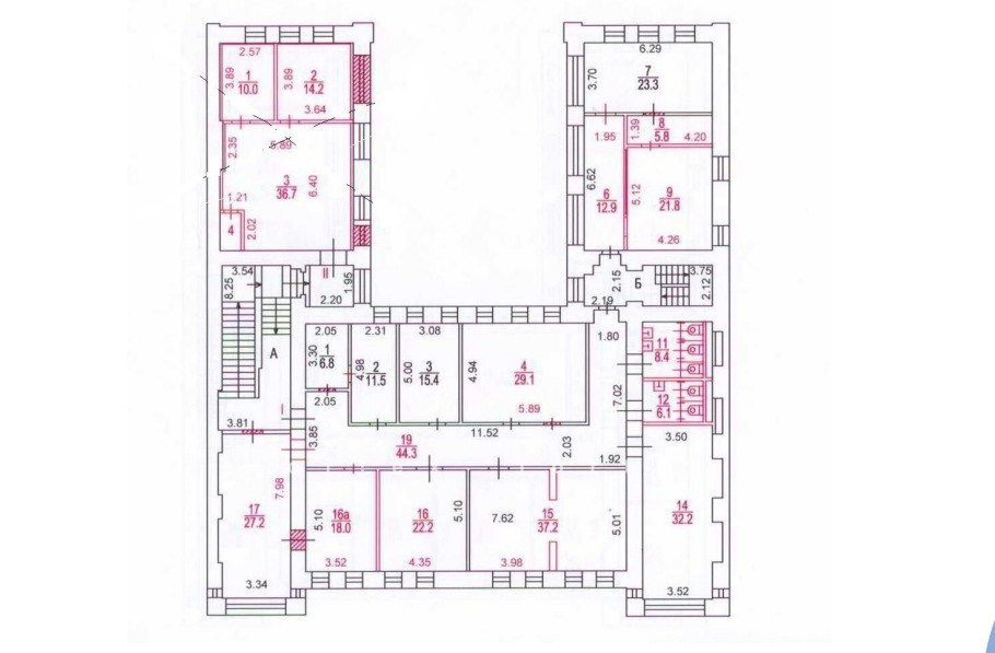 Офис 1566 м² в 1-я Тверская-Ямская 6, 1-я Тверская-Ямская 6 — фото 2